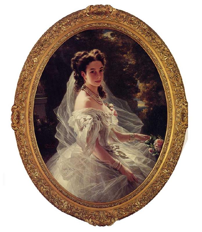 Franz Xaver Winterhalter Pauline Sandor, Princess Metternich oil painting image